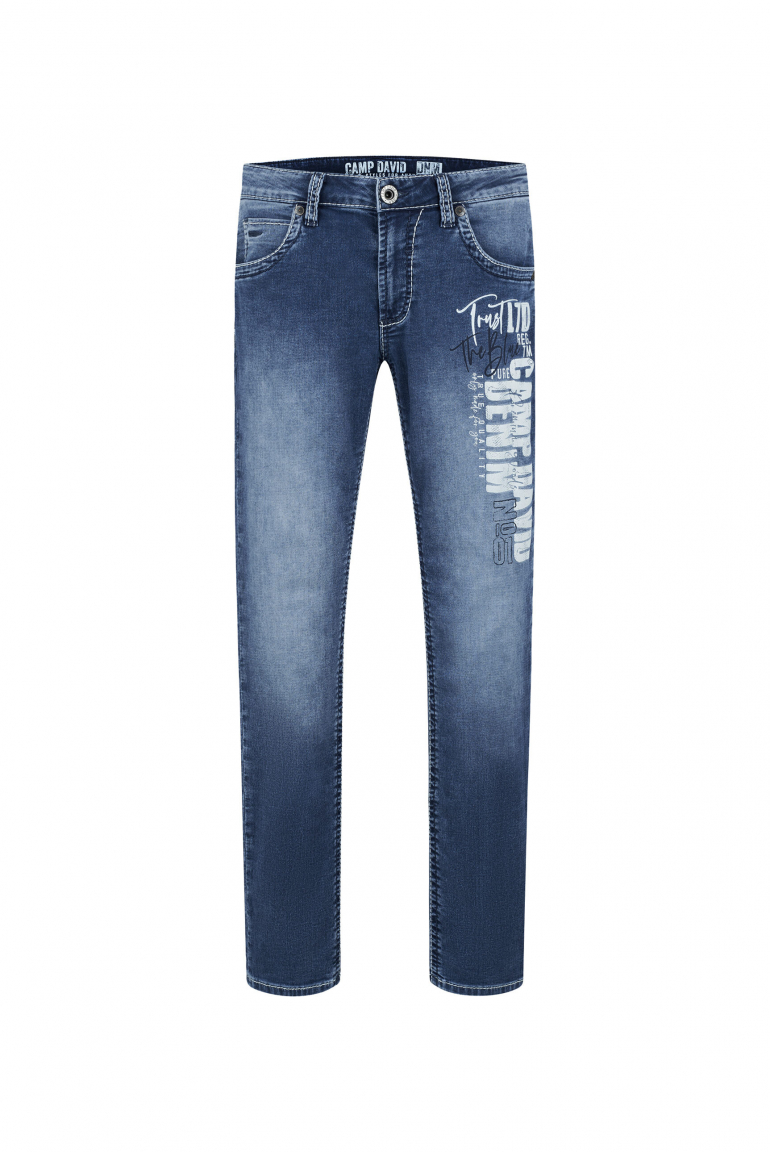 Jeans NI:CO Regular Fit mid blue jogg