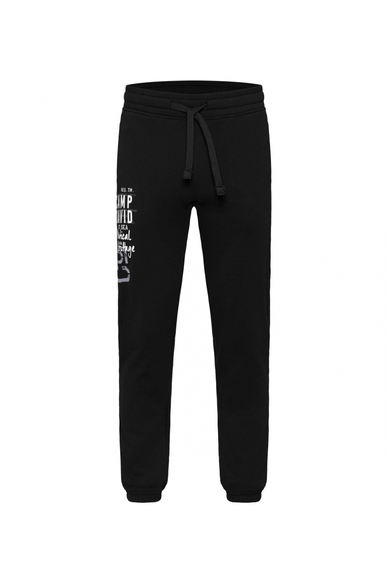Jogginghose mit Logo Print black
