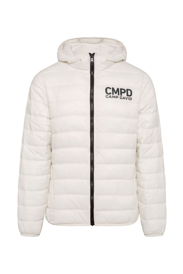 Leichte Steppjacke mit Kapuze kitt