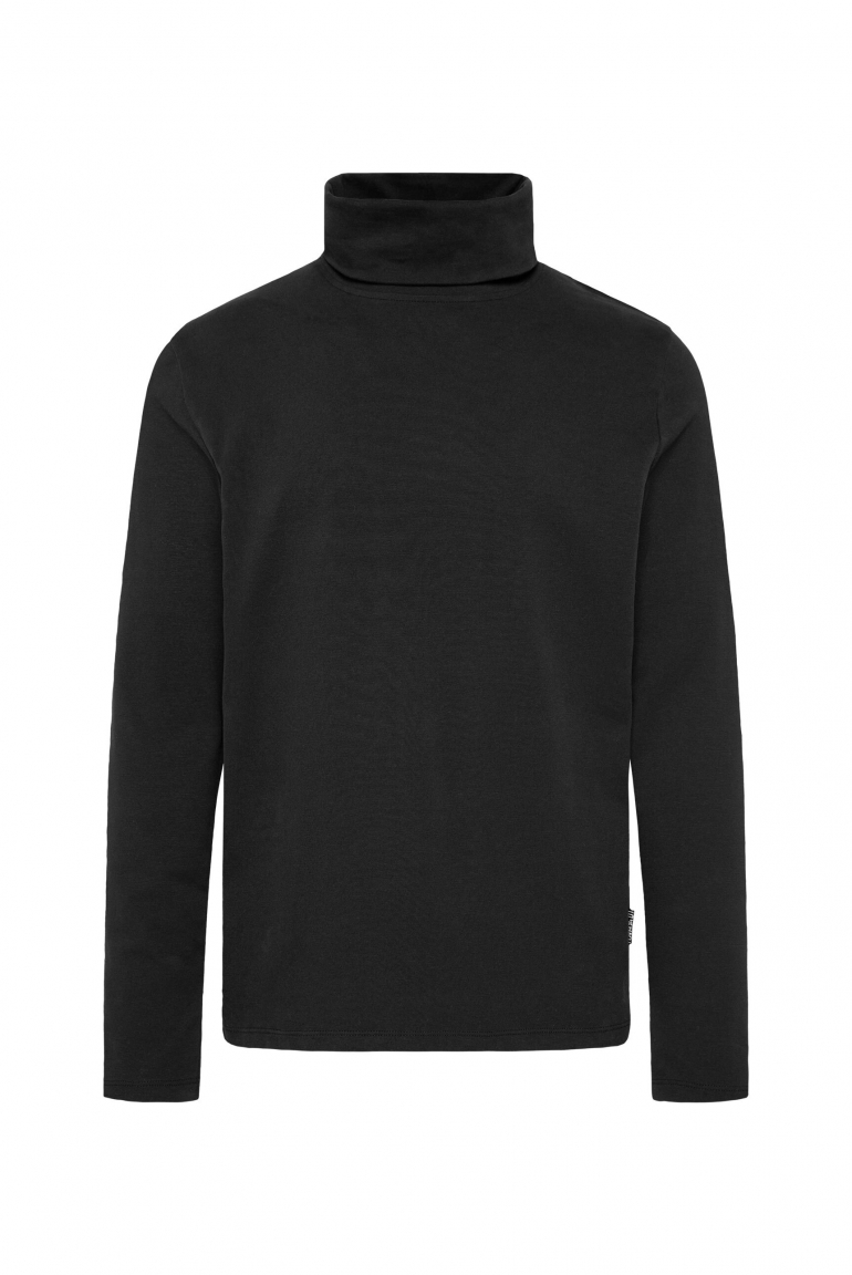 Longsleeve mit Rollkragen black