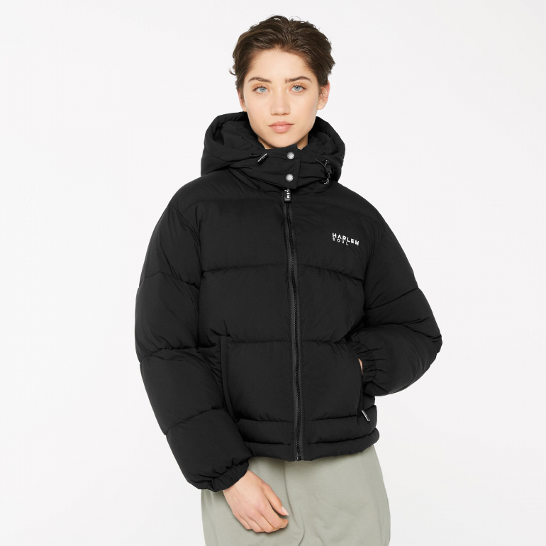 SO-HO Puffer Jacket mit Kapuze black