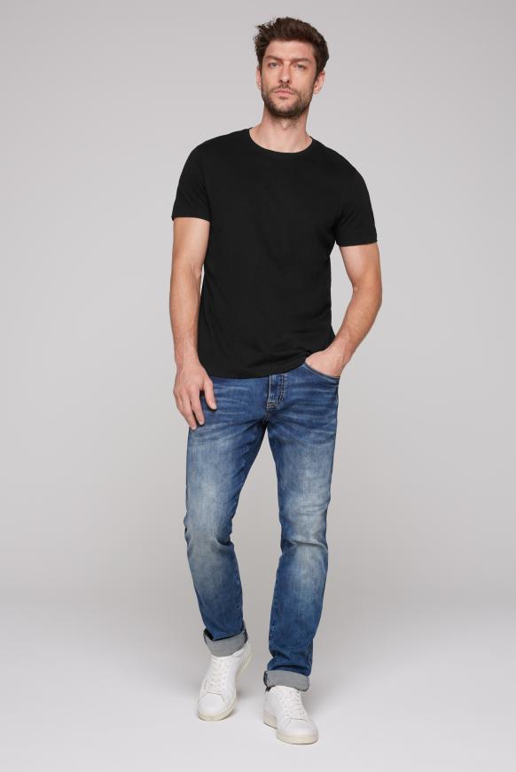 Basic T-Shirt Rundhals 2er-Pack