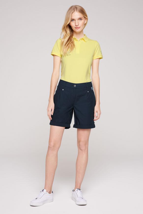 Bermuda-Shorts mit Turn-Up-Saum
