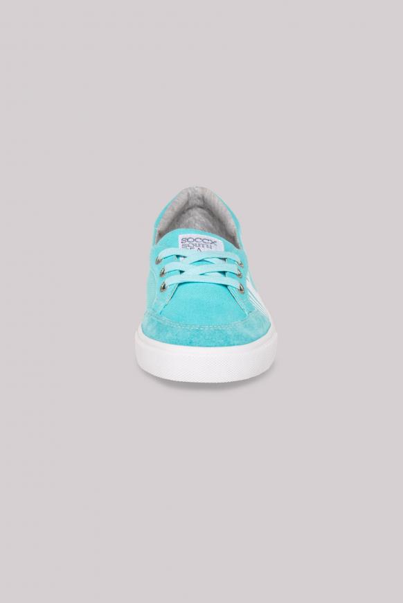 Canvas Ballerina mit Streifen-Design
