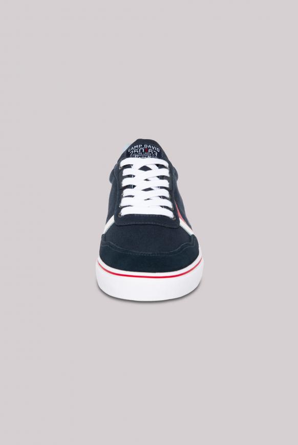 Canvas Sneaker mit Logo Print