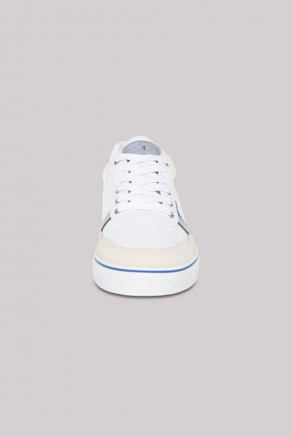 Canvas Sneaker mit Logo Print