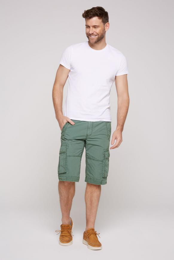 Cargo Shorts mit Beintaschen und Tapes