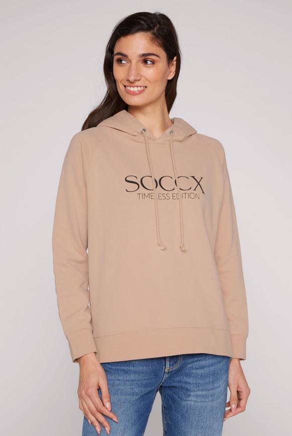Classic Kapuzensweatshirt mit Logo Print
