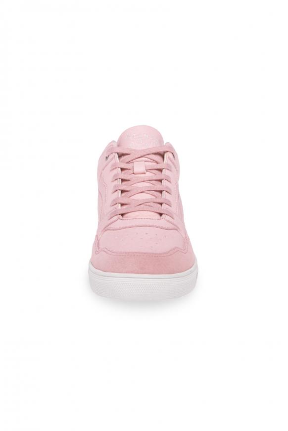 High Top Sneaker mit Logo und Glitzer-Details