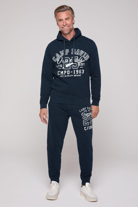 Hoodie mit Artwork im Retro-Style