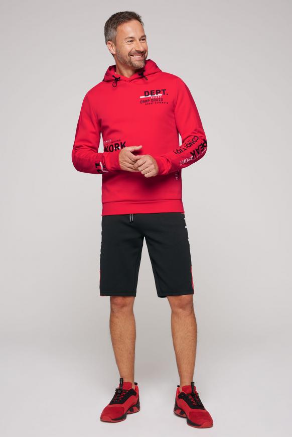 Hoodie mit Rubber Prints
