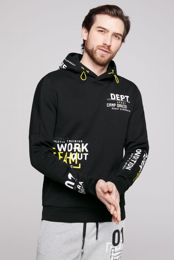 Hoodie mit Rubber Prints