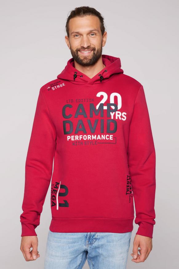 Hoodie mit vielen Logo Prints