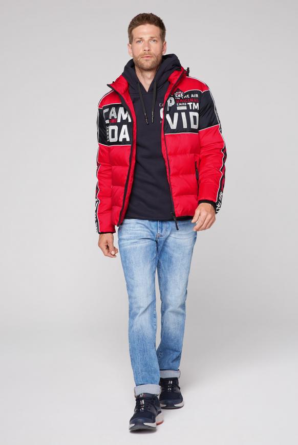 Jacke im Ski-Design mit Logo Artwork