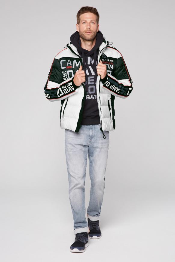 Jacke im Ski-Design mit Logo Artwork