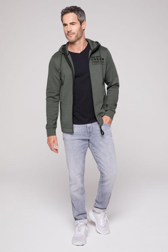Kapuzensweatjacke mit Rücken-Artwork