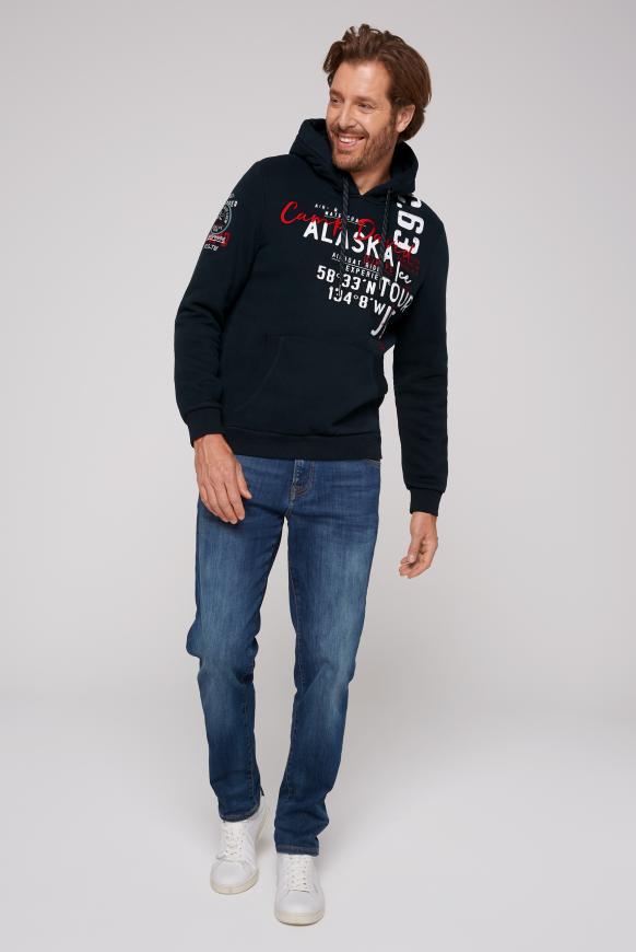 Kapuzensweatshirt mit Logo Artworks