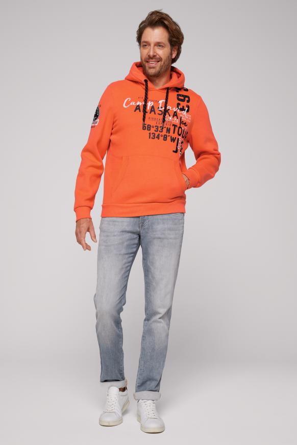 Kapuzensweatshirt mit Logo Artworks