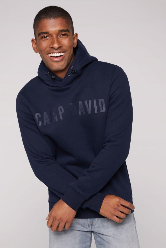 Kapuzensweatshirt mit Logo Rubber Print