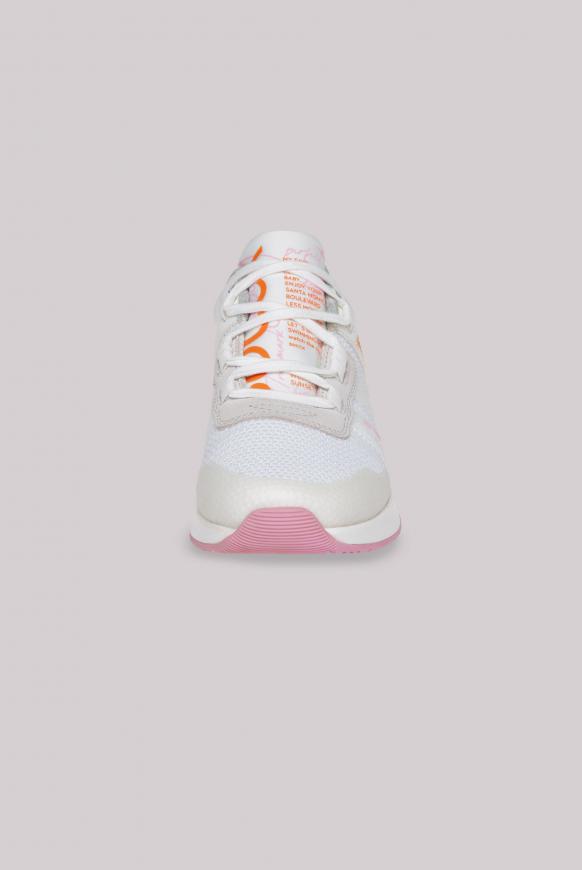 Keil-Sneaker im Strick-Design