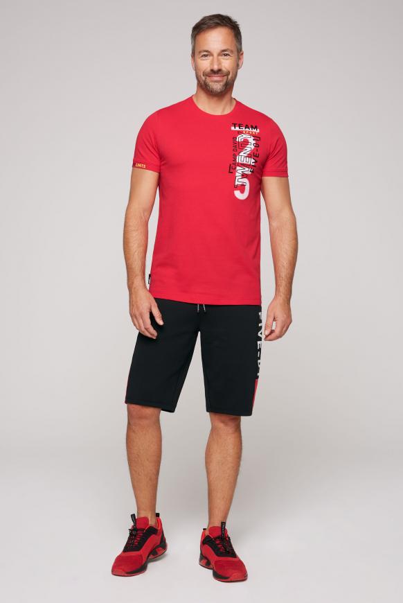 Langes T-Shirt mit XL-Rücken-Print