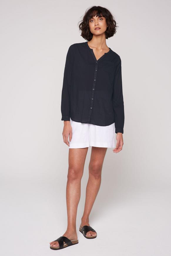 Leichte Bluse mit Brusttasche