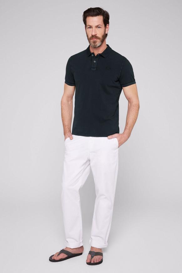 Poloshirt aus Pikee mit Logostick