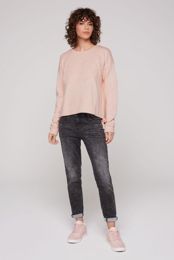 Pullover mit Prägedruck