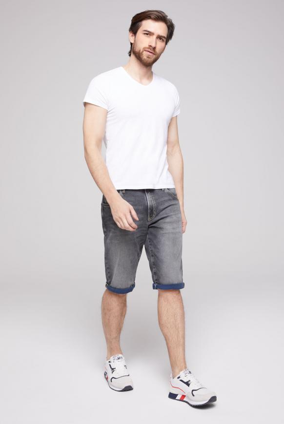 Skater Jeans Shorts MA:X aus Jogg-Denim