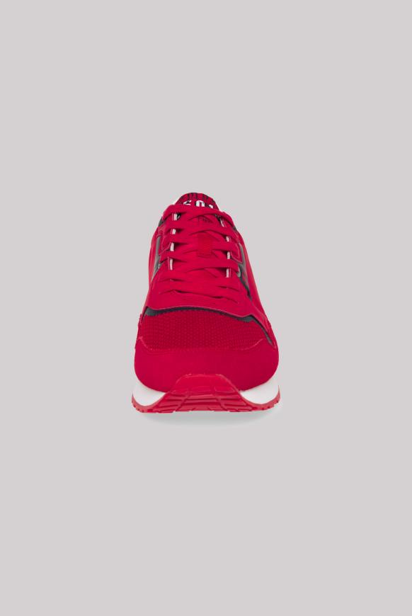 Sneaker im Retro Look mit Logo Artworks