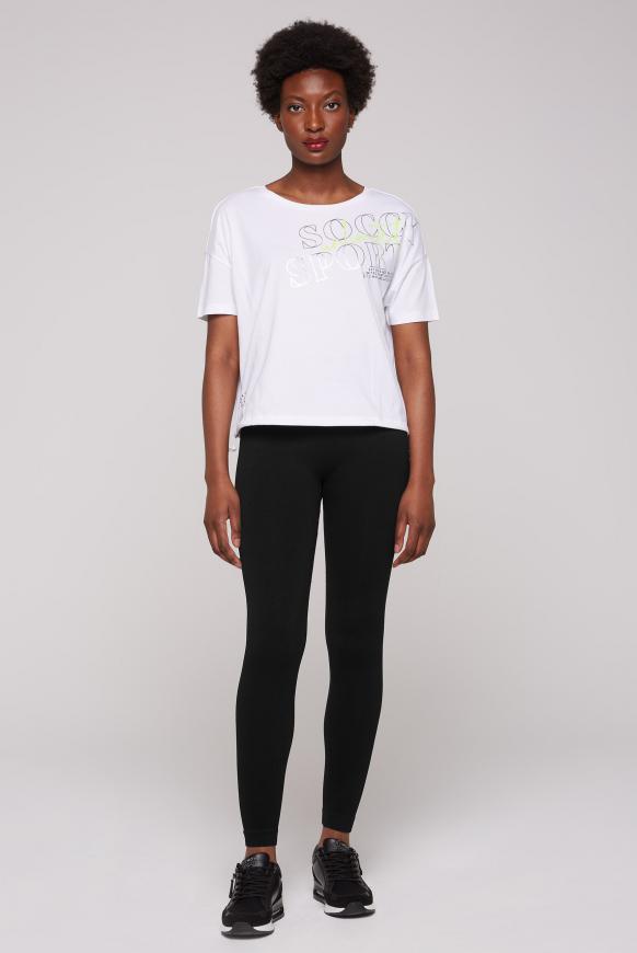 Sporttights Seamless mit Rippstruktur
