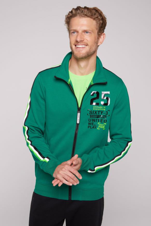 Sweatjacke mit 3D-Gel-Artworks