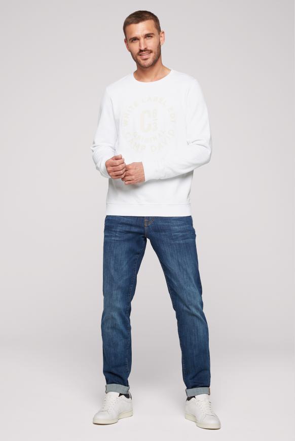 Sweatshirt mit tonigem Rubber Artwork