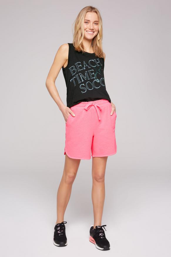 Sweatshorts mit Logo Print