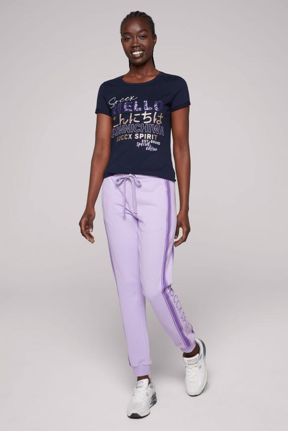 T-Shirt mit Glamour Artwork