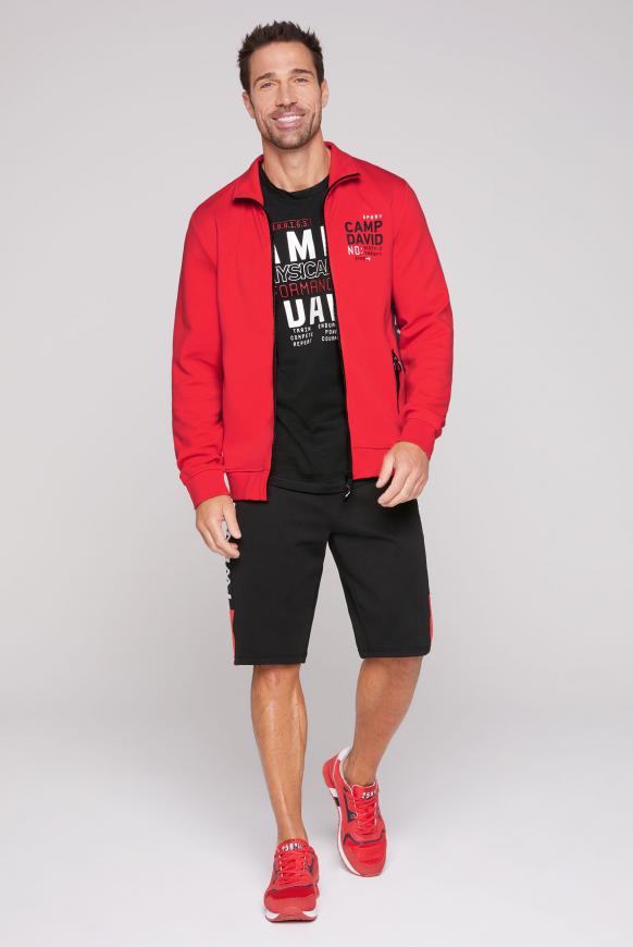 Trainingsjacke mit Rubber Prints