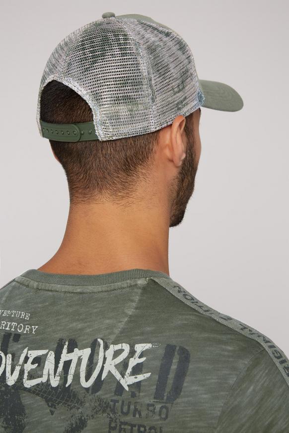 Trucker Cap mit bedrucktem Mesh