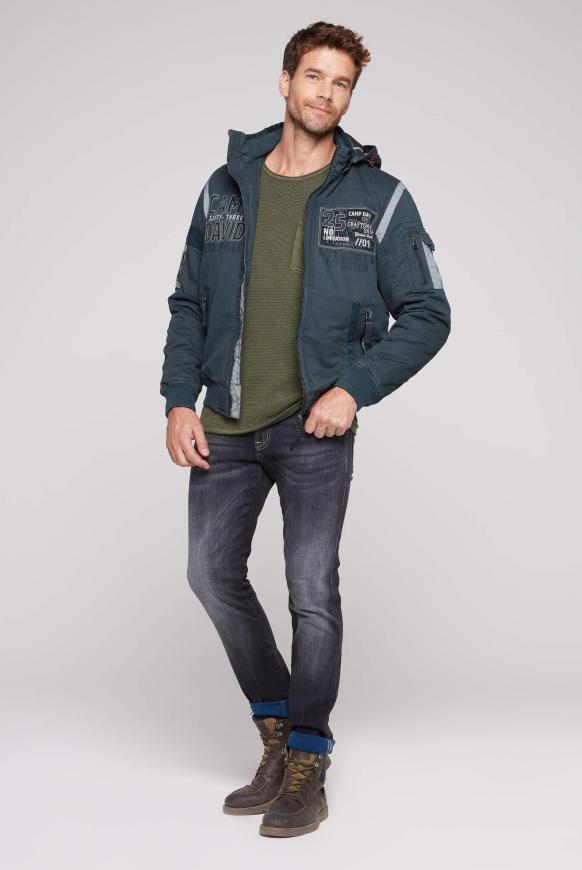 Wattierter Blouson im Worker Style