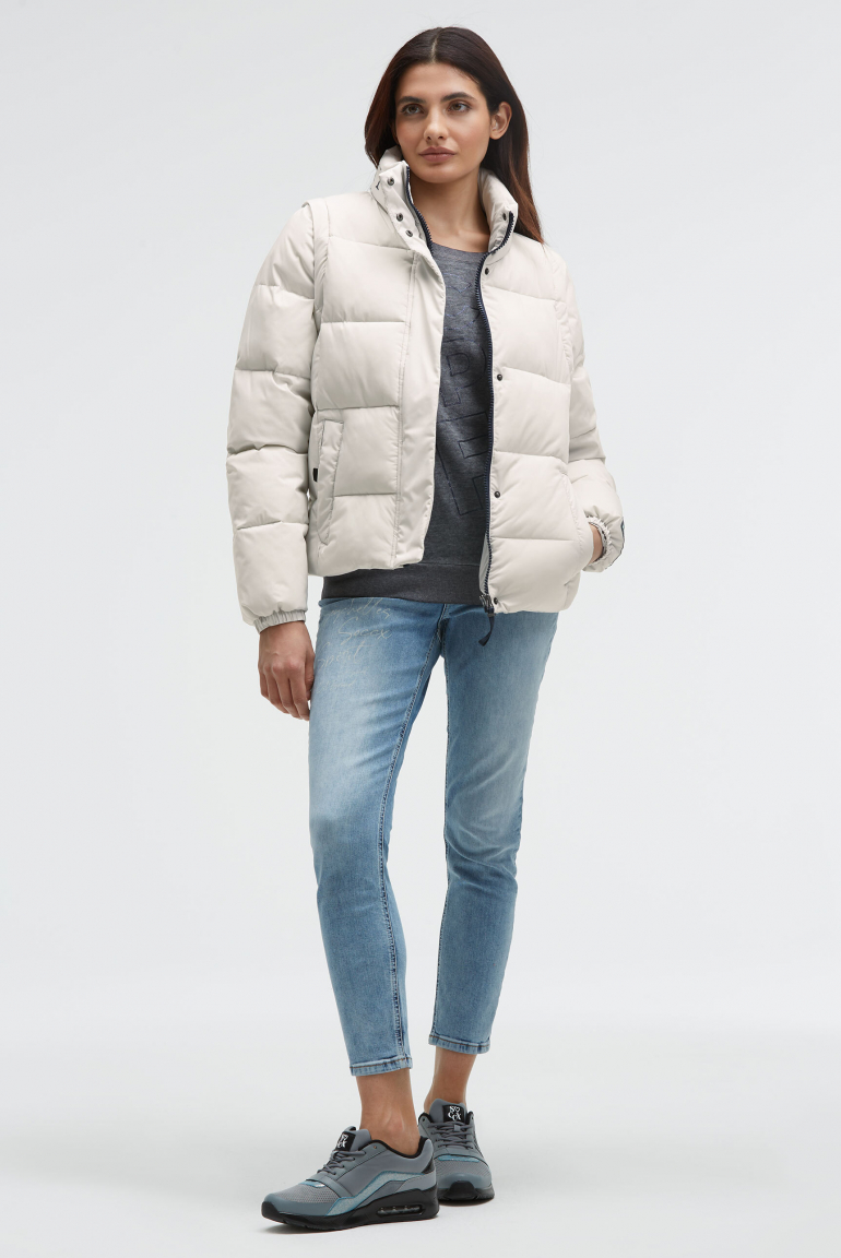 2-in-1 Steppjacke und Weste