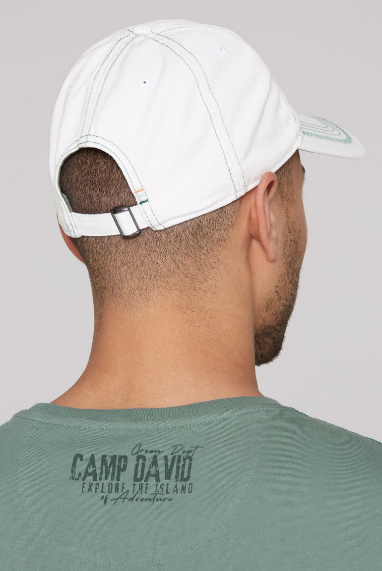 Base Cap mit Artwork und Zickzacknaht