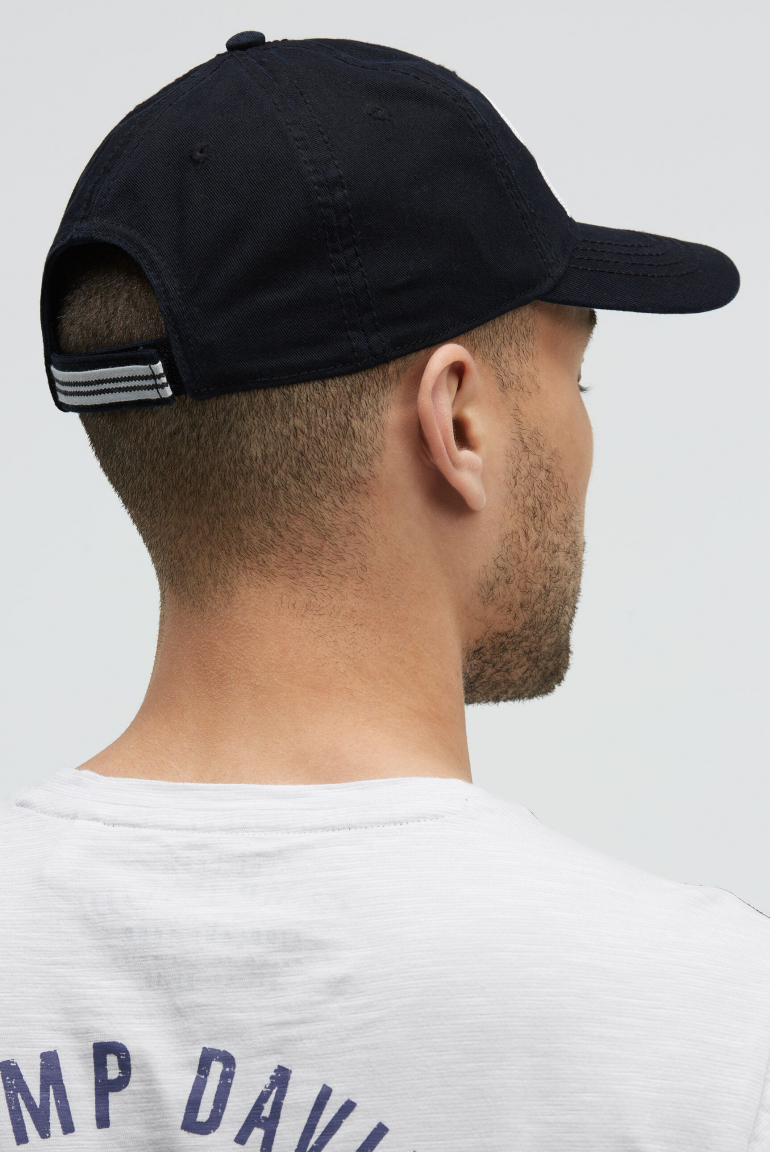 Base Cap Stone Washed mit Logo-Stickerei und Prints