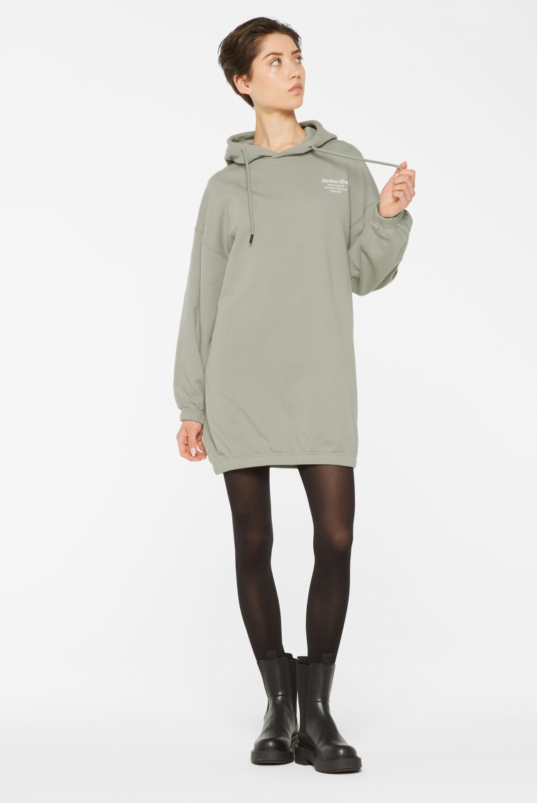 DE-MI Sweatdress mit Kapuze