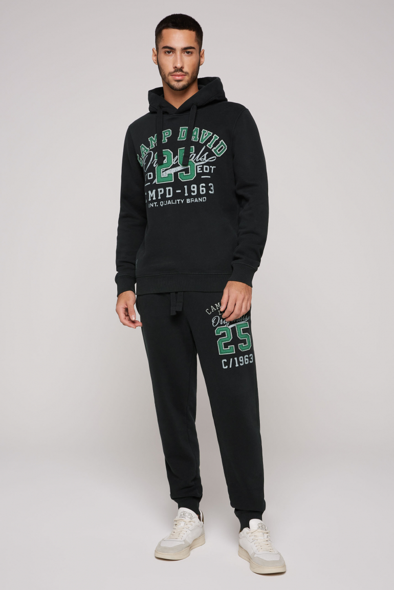 Hoodie mit Artwork im Retro-Style