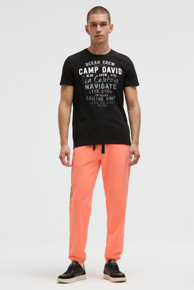 Jogginghose mit Logo Print