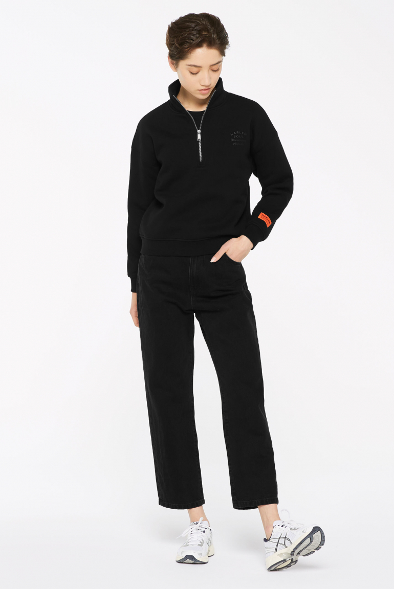 KAY-LA Troyer-Sweatshirt mit Back-Print