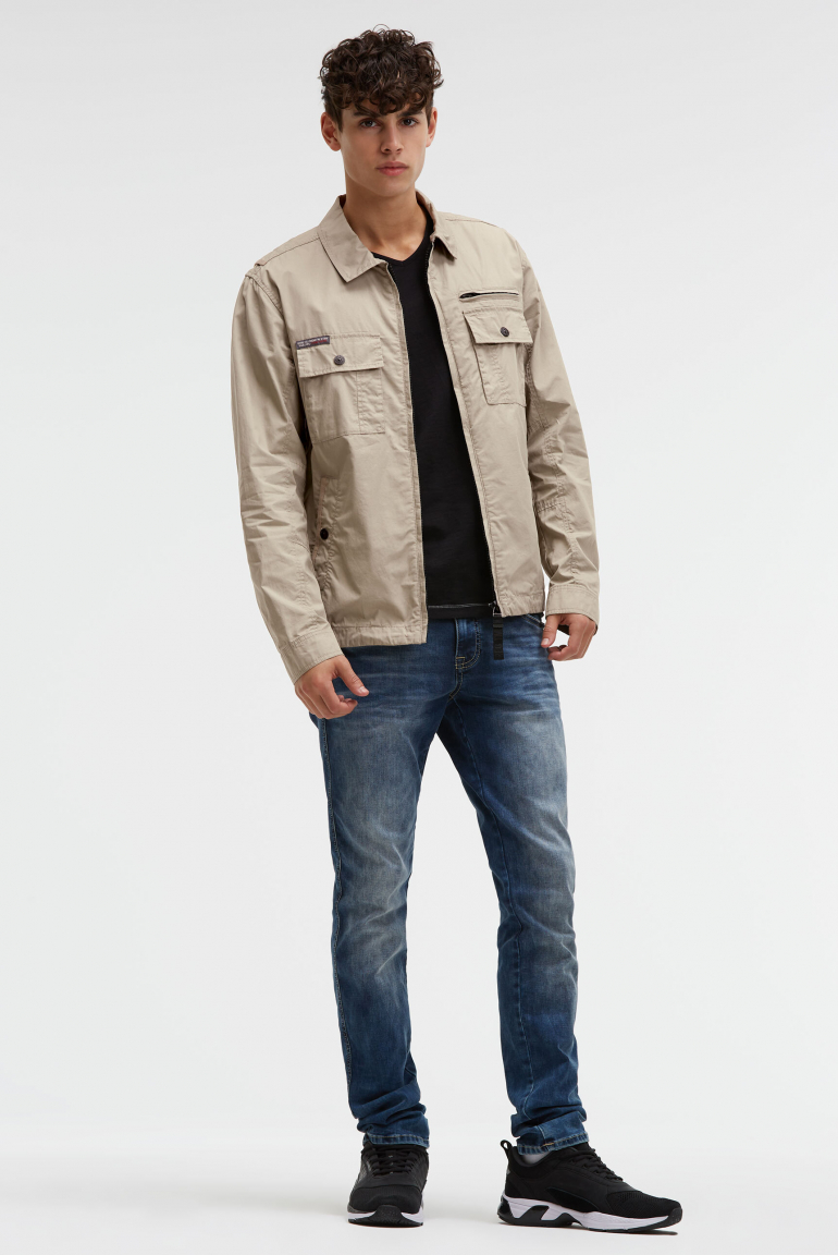 Leichte Kurzjacke im Utility-Stil mit Paper-Coating
