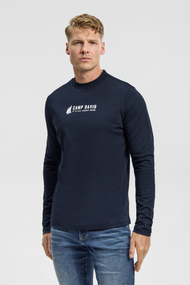 Longsleeve mit Rücken-Artwork