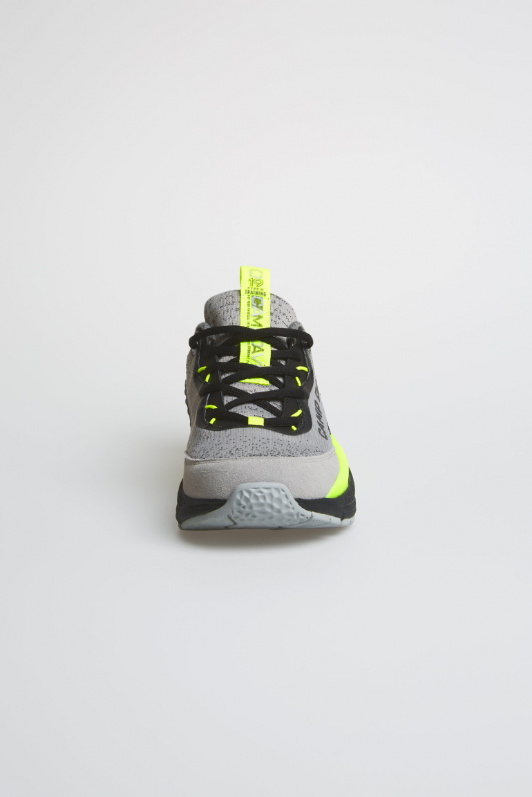 Premium Sneaker mit Jacquard-Design und Rubber Logo