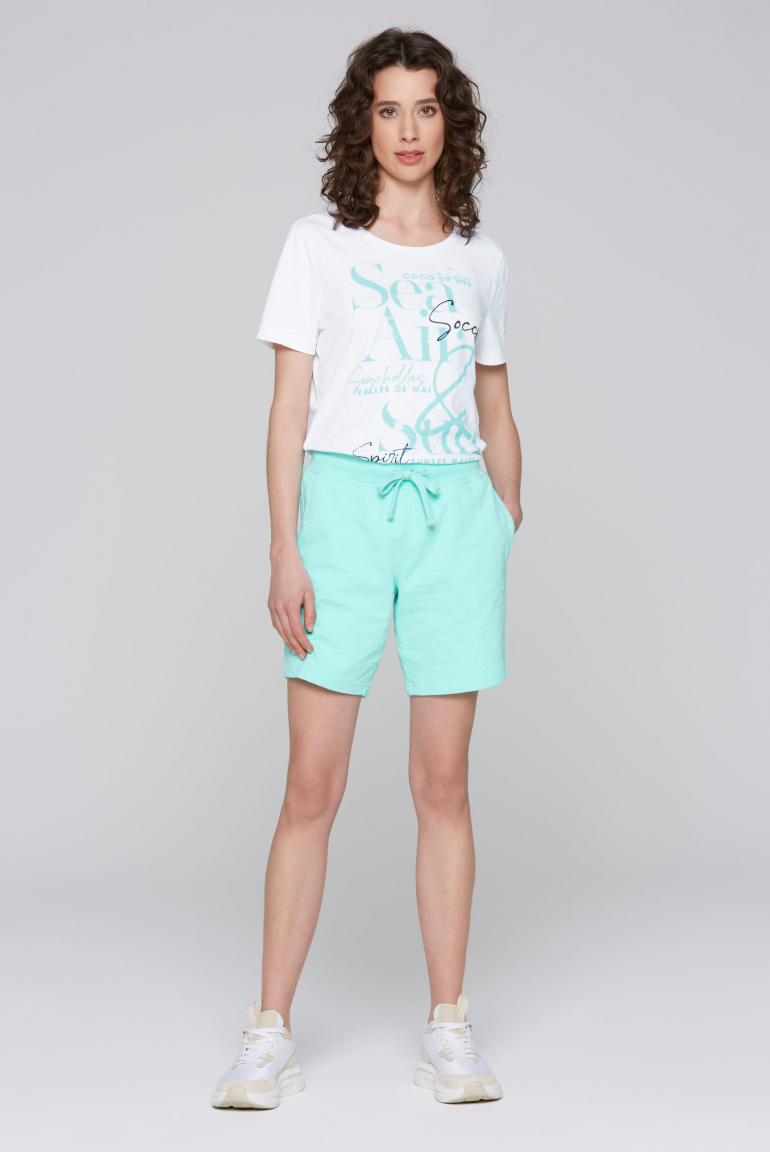 Sweatshorts mit Elastikbund