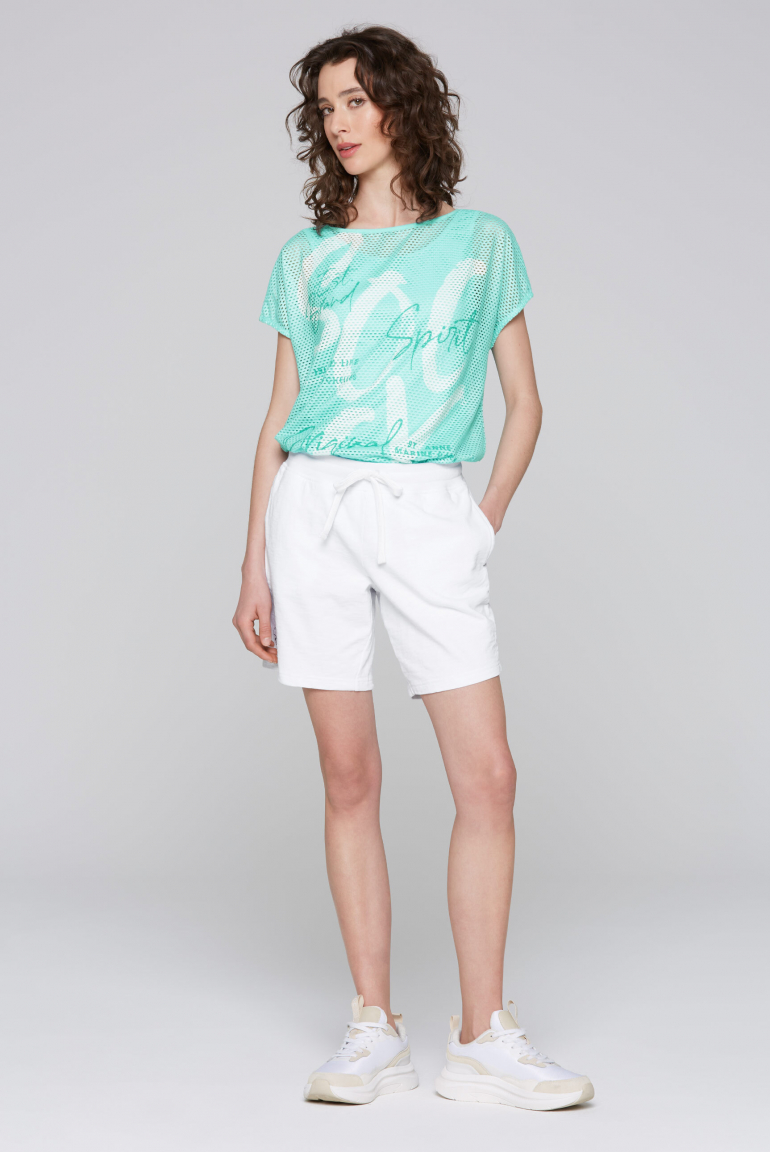 Sweatshorts mit Elastikbund